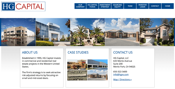 HG Capital Website